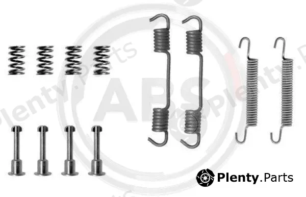 A.B.S. 0708Q — Accessory Kit, parking brake shoes