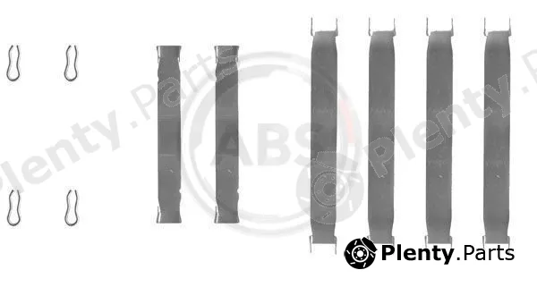 A.B.S. 0937Q — Accessory Kit, disc brake pad