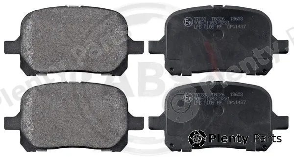 A.B.S. 37033 — Brake Pad Set, disc brake