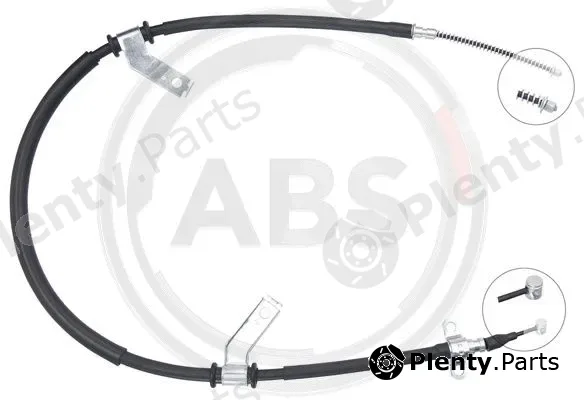 A.B.S. K19843 — Cable Pull, parking brake