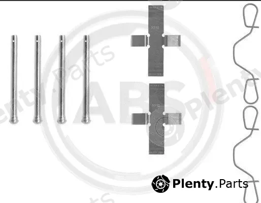 A.B.S. 0982Q — Accessory Kit, disc brake pad