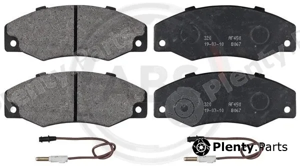 A.B.S. 36577 — Brake Pad Set, disc brake