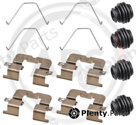 A.B.S. 0114Q — Accessory Kit, disc brake pad