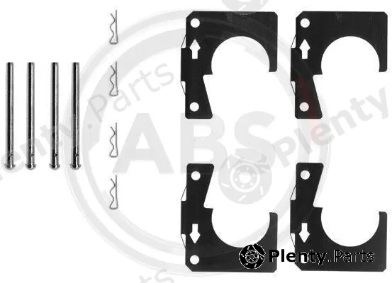 A.B.S. 0914Q — Accessory Kit, disc brake pad