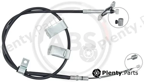 A.B.S. K14129 — Cable Pull, parking brake