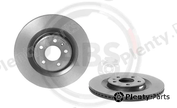 A.B.S. 09.B969.11 — Brake Disc BREMBO COATED DISC LINE