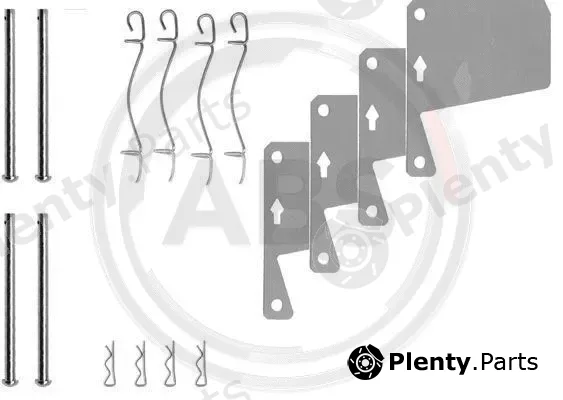 A.B.S. 0910Q — Accessory Kit, disc brake pad