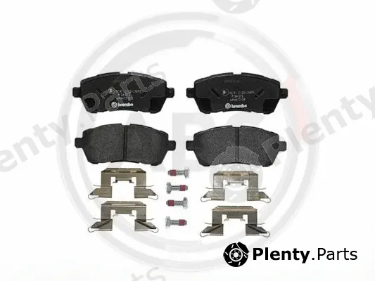 A.B.S. P24072 — Brake Pad Set, disc brake BREMBO