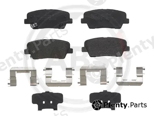 A.B.S. P30081 — Brake Pad Set, disc brake BREMBO