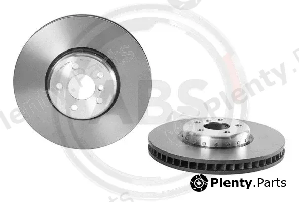 A.B.S. 09.D095.13 — Brake Disc BREMBO TWO-PIECE DISCS LINE