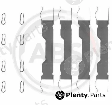 A.B.S. 0909Q — Accessory Kit, disc brake pad
