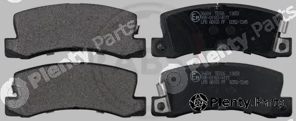 A.B.S. 36604 — Brake Pad Set, disc brake