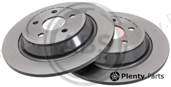 A.B.S. 08.N258.41 — Brake Disc BREMBO COATED DISC LINE