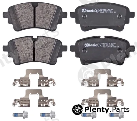 A.B.S. P85186 — Brake Pad Set, disc brake BREMBO