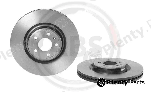 A.B.S. 09.B970.11 — Brake Disc BREMBO COATED DISC LINE