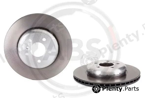 A.B.S. 09.C404.13 — Brake Disc BREMBO TWO-PIECE DISCS LINE