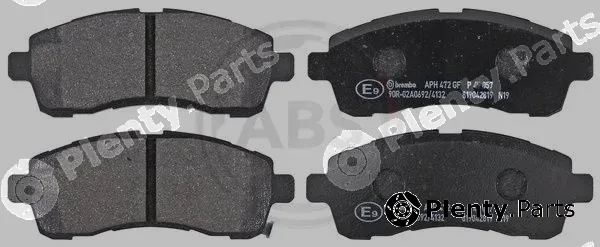 A.B.S. P49057 — Brake Pad Set, disc brake BREMBO