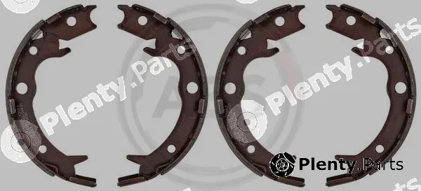 A.B.S. 9180 — Brake Shoe Set, parking brake
