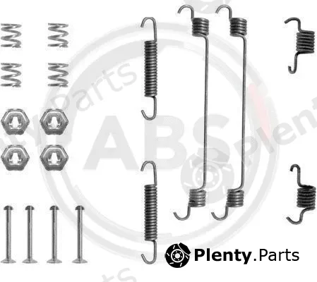 A.B.S. 0657Q — Accessory Kit, brake shoes