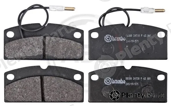 A.B.S. P62001 — Brake Pad Set, disc brake BREMBO