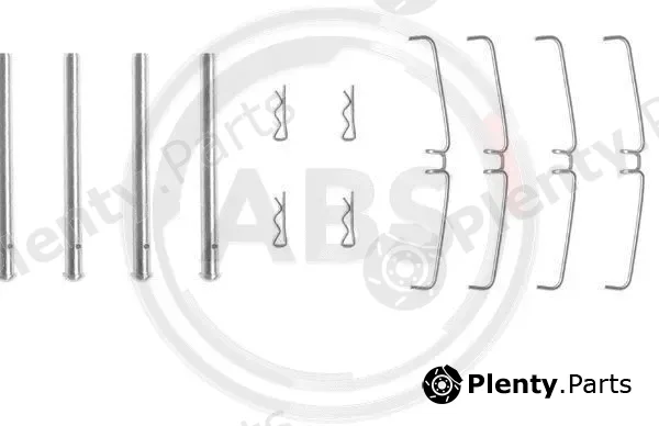 A.B.S. 0965Q — Accessory Kit, disc brake pad