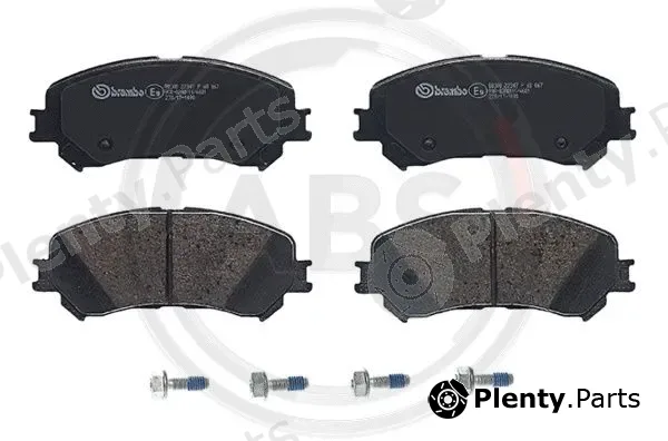 A.B.S. P68067 — Brake Pad Set, disc brake BREMBO