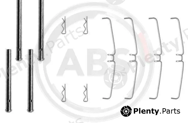 A.B.S. 0907Q — Accessory Kit, disc brake pad