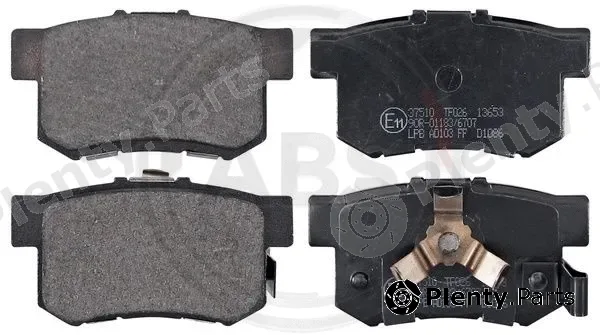 A.B.S. 37510 — Brake Pad Set, disc brake
