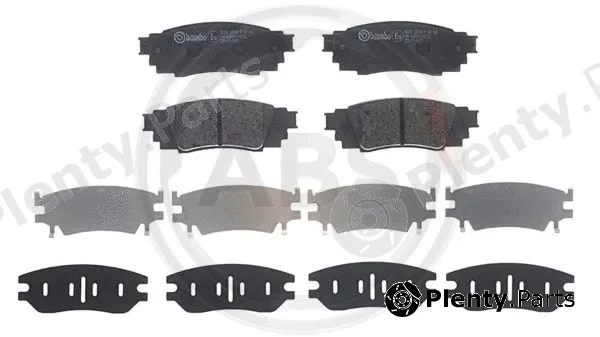 A.B.S. P83160 — Brake Pad Set, disc brake BREMBO