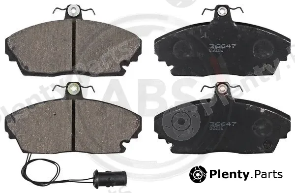 A.B.S. 36647 — Brake Pad Set, disc brake