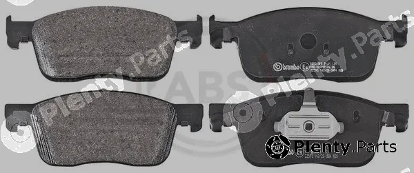 A.B.S. P61134 — Brake Pad Set, disc brake BREMBO