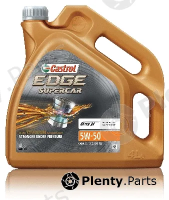 Castrol 15A782 — Engine Oil Castrol EDGE SUPERCAR 5W-50