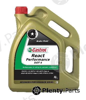 Castrol 15CC7C — Brake Fluid Castrol React Performance DOT 4