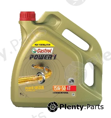 Castrol 15044F — Engine Oil Castrol POWER1 4T 15W-50