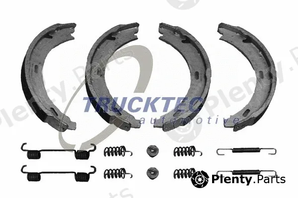 Trucktec Automotive 02.35.203 — Brake Shoe Set, parking brake
