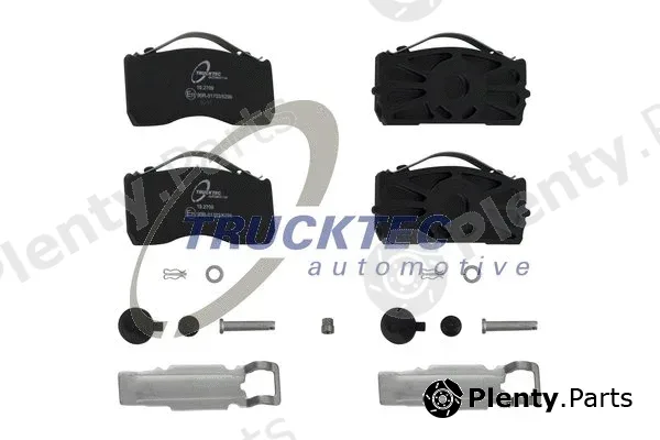 Trucktec Automotive 01.35.243 — Brake Pad Set, disc brake