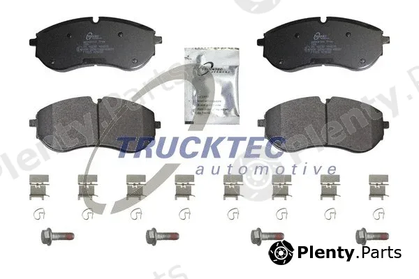 Trucktec Automotive 07.35.329 — Brake Pad Set, disc brake