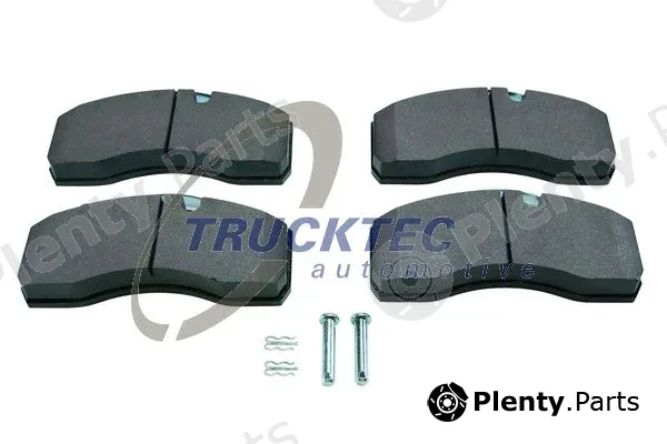 Trucktec Automotive 01.35.076 — Brake Pad Set, disc brake