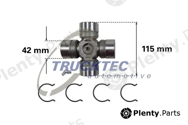 Trucktec Automotive 02.34.013 — Joint, propshaft