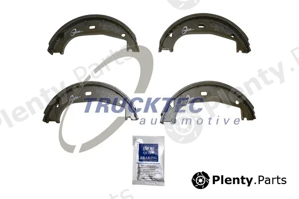 Trucktec Automotive 08.35.134 — Brake Shoe Set, parking brake