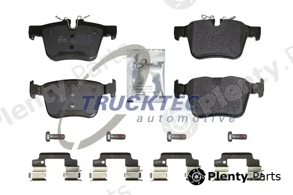 Trucktec Automotive 22.35.125 — Brake Pad Set, disc brake