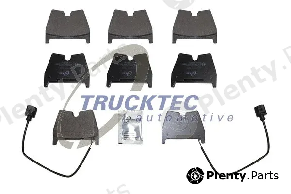 Trucktec Automotive 07.35.287 — Brake Pad Set, disc brake