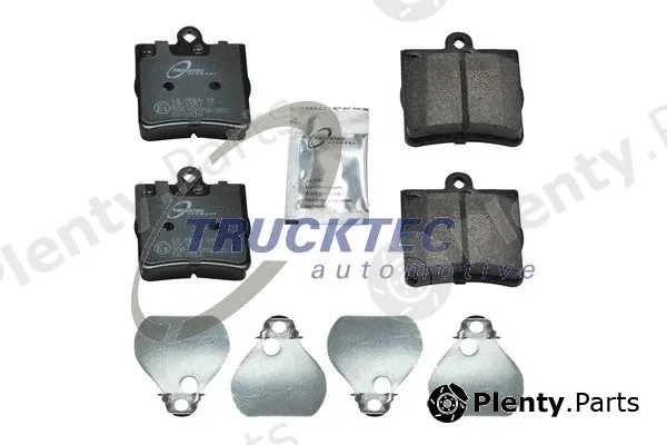Trucktec Automotive 02.35.107 — Brake Pad Set, disc brake