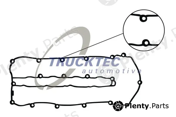 Trucktec Automotive 02.10.029 — Gasket, cylinder head cover