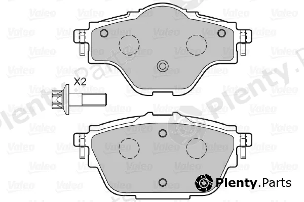 Valeo 601395 — Brake Pad Set, disc brake