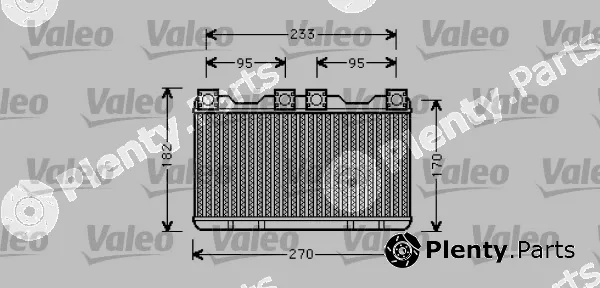 Valeo 812362 — Heat Exchanger, interior heating