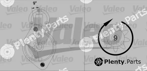 Valeo 436042 — Starter VALEO RE-GEN REMANUFACTURED