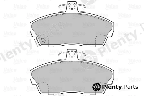 Valeo 598022 — Brake Pad Set, disc brake