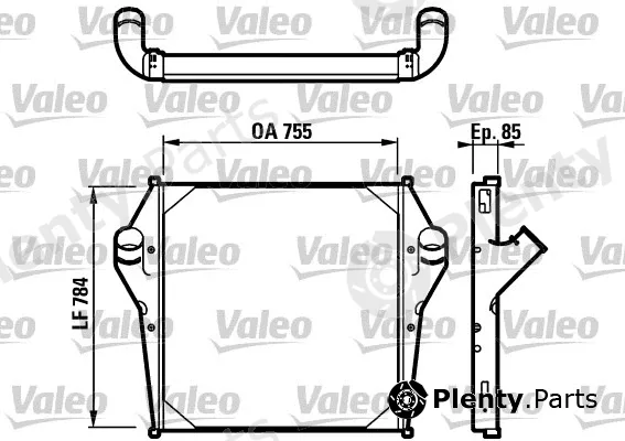 Valeo 816961 — Charge Air Cooler NEW ORIGINAL PART