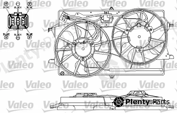 Valeo 696149 — Fan, engine cooling